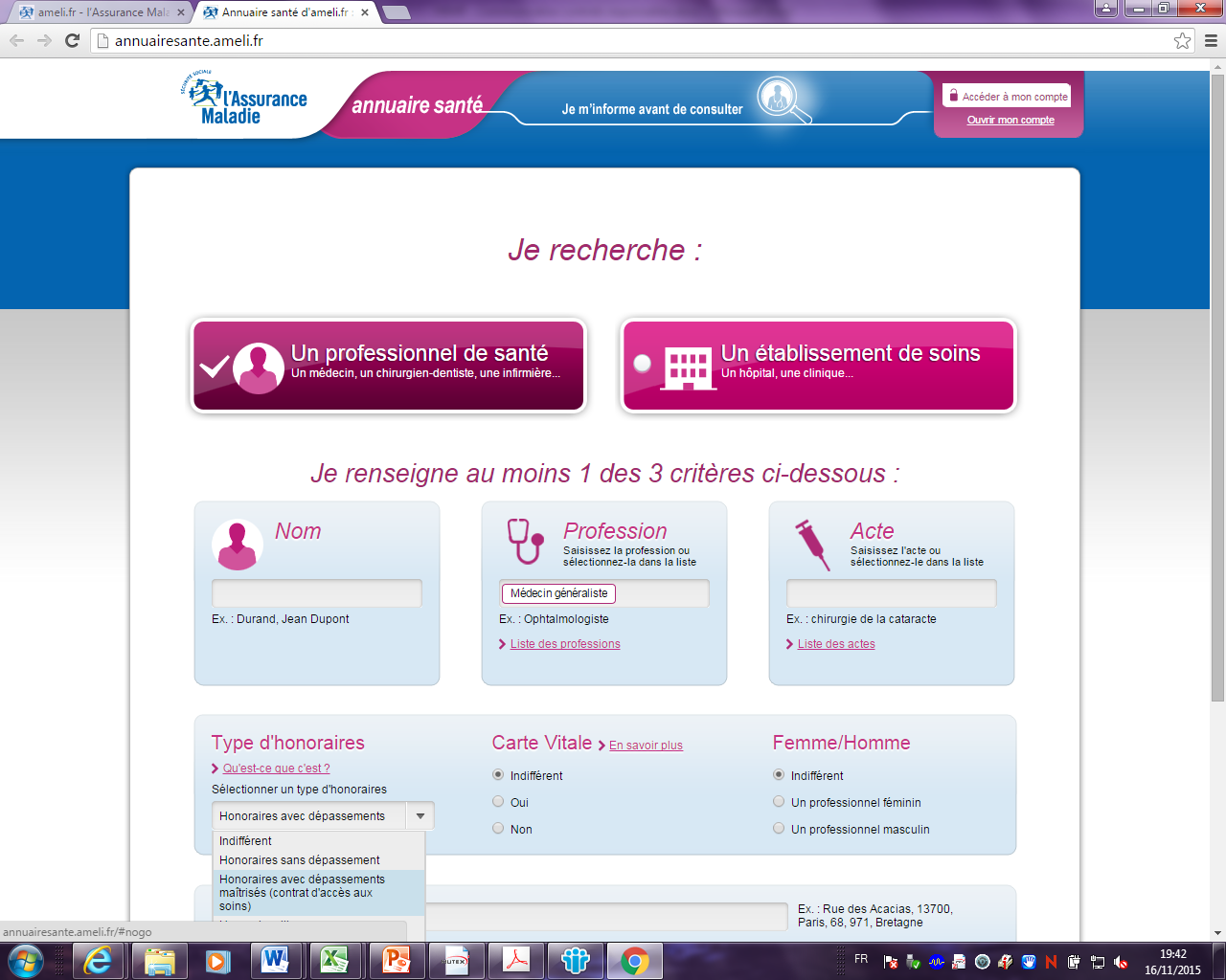 Qu’est-ce que le contrat d’accès aux soins (C.A.S.) ?